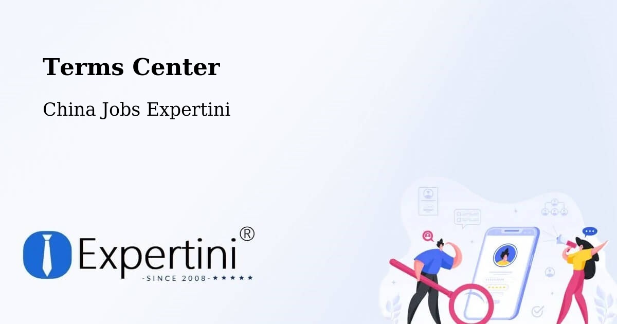 Terms of Service – Baotou - China Jobs Expertini